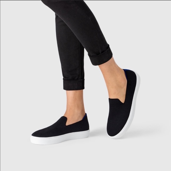 black rothy sneakers